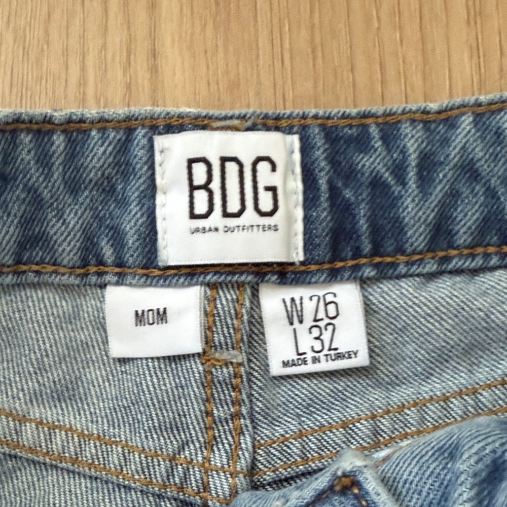 BDG Light Blue Denim Jeans - Picture 2 of 3